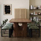 Ione Layered Solid Oak Dining Table (86&quot;)