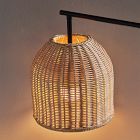 Louisa Rattan Table Lamp (24.5")