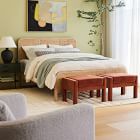 Sheer Crosshatch Curtain (Set of 2) - Sand