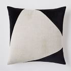 Cotton Linen &amp; Velvet Corners Pillow Cover