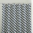 KULE Bias Stripe Shower Curtain