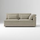 Open Box: Harmony Modular Right Arm Sofa, Down (79") - Performance Distressed Velvet Dune