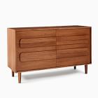 Chip & Dent: Gemini Extra Wide Dresser, Cool Walnut, WE Kids