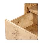 Rockwell Burl Wood Nightstand (22.5")