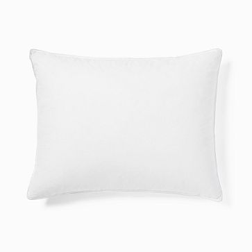 European Flax Linen Standard Sham, White