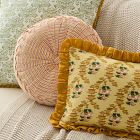 Lotus Ruffle Pillow Cover &amp; Throw Set