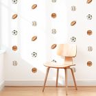 Mej Mej Sports Balls Peel &amp; Stick Wall Decals
