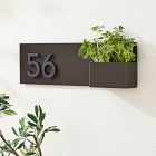 Post &amp; Porch Customizable Vista View Address Planter