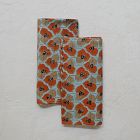 Soil to Studio Aliya Block-Printed Linen Napkins (Set of 2)
