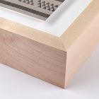 Geometric Rhythm Textile Art 1 Framed Wall Art