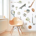 Mej Mej Sports Fan Peel &amp; Stick Wall Decals