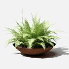 Veradek Corten Steel Round Bowl Indoor/Outdoor Planter