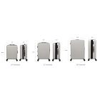 West Elm Carry On Luggage - Cloud Print