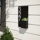 Post &amp; Porch Customizable Curb Appeal Address Planter