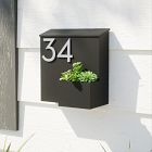 Post &amp; Porch Customizable Greetings Wall Mounted Mailbox