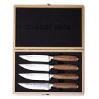 Schmidt Brothers Zebra Wood Steak Knives (Set of 4)