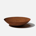Veradek Corten Steel Round Bowl Indoor/Outdoor Planter