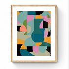 Abstract Collage 12 Framed Wall Art by Beth Vassalo