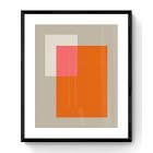 Bentuk II Framed Wall Art by Susana Paz