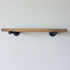 Monroe Trades Distressed Wood Shelf