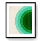 Quiet X Framed Wall Art by Susana Paz