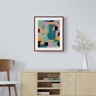Abstract Collage 12 Framed Wall Art by Beth Vassalo