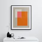 Bentuk II Framed Wall Art by Susana Paz