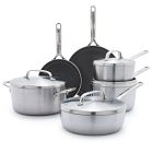 GreenPan™ GP5 Stainless Steel 10-Piece Cookware Set