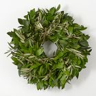 Israeli Ruscus &amp; Olive Wreath