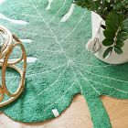 Lorena Canals Monstera Leaf Washable Rug