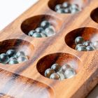 Mango Wood Mancala Game Board