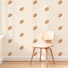 Mej Mej Football Peel &amp; Stick Wall Decals