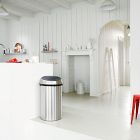 Brabantia Touch Top Trash Can (16 Gallon)