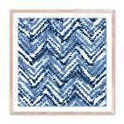 Chevron Stripe Framed Wall Art