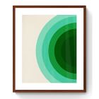 Quiet X Framed Wall Art by Susana Paz