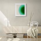 Quiet X Framed Wall Art by Susana Paz