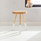 Solid Manufacturing Co. Dining Stool &amp; Side Table - Ash