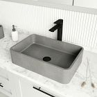 VIGO Cordoba Rectangular Vessel Sink