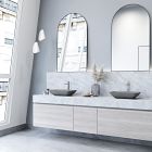 VIGO Duomo Rectangular Vessel Sink