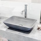 VIGO Duomo Rectangular Vessel Sink