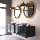 VIGO Lotus Modern Round Vessel Sink