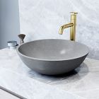 VIGO Ravenna Round Stone Vessel Sink