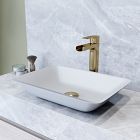 VIGO Scottile Rectangular Vessel Sink