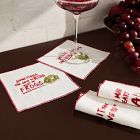 Frog Cocktail Napkins (Set of 4)