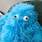 Bright Blue Monster Pillow
