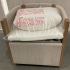 Open Box: Porto Outdoor Swivel Dining Chair