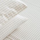 Gingham Printed Sheet Set
