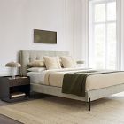 Emmett Tufted Bed - Metal Legs