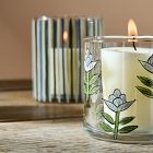 Botanical Glass Candleholders (Set of 3)