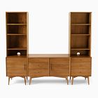 Mid-Century Media 5-Piece Set (81") - Acorn